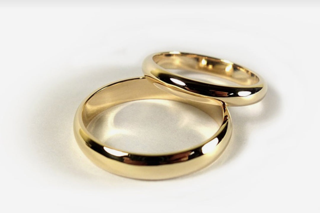 Argollas Inglés pulido