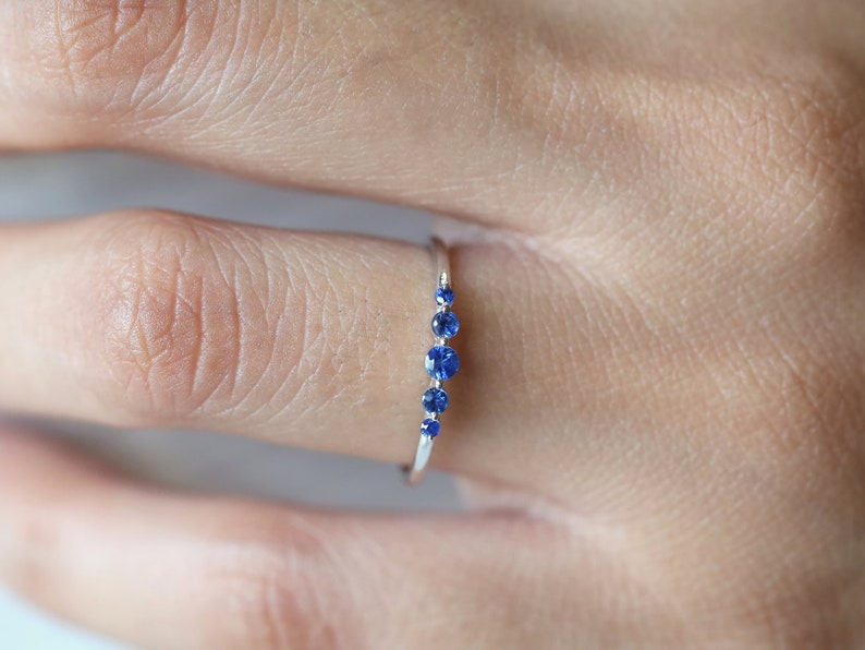 Zafiro azul Unique Plessur