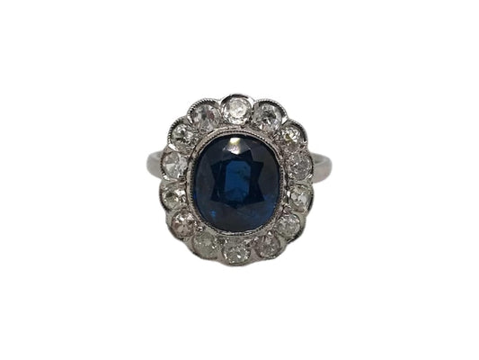 Zafiro azul Vintage and Art Bumba