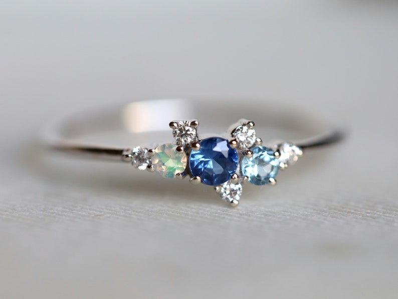 Zafiro azul Unique Simme